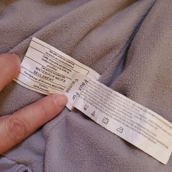 Jessica Simpson Puffer Winter Coat Jacket MAUVE Quilted INFANT Girl 12 Months - Picture 15 of 16